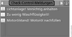 6. Eine Textmeldung auswählen und Controller drücken.