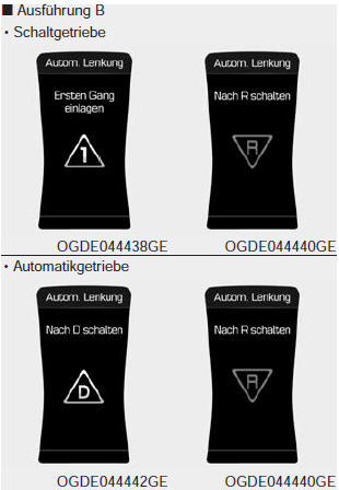 So schalten Sie das System beim Einparken aus