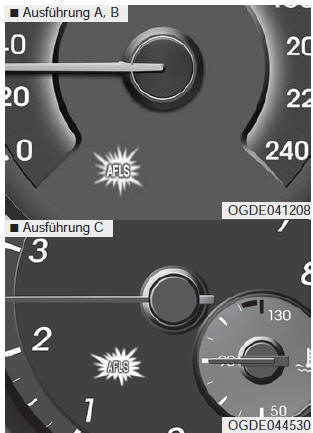 AFLS (Adaptive Front Lighting System, Adaptivscheinwerfer)