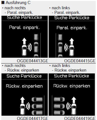 Suche parklücke