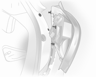 4. Lampengehäuse nach hinten abnehmen.