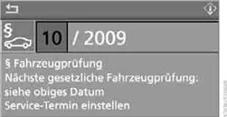 10. Controller drücken, um die Einstellung zu übernehmen. Das Jahr ist ausgewählt.