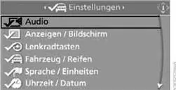 Die Klangeinstellungen können auch ausgewählt werden, wenn Sie im Startmenü