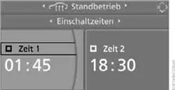 5. Uhrzeit auswählen und Controller drücken. Die Stunden sind ausgewählt.