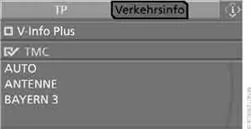 6. "TMC" auswählen und Controller drücken.