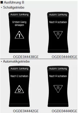 So schalten Sie das System beim Einparken aus