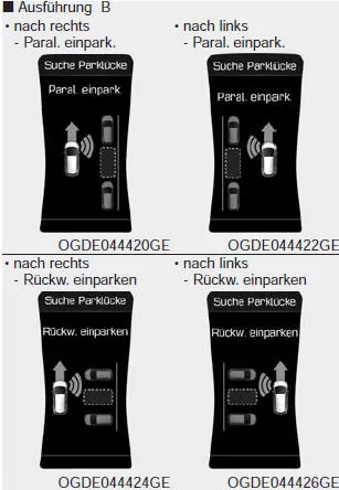 Suche parklücke