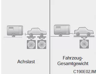 Anhänger-Stützlast