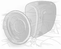 Die aufgeblähten Airbags dämpfen den Aufprall, wodurch die Verletzungsgefahr