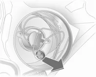3. Fassung für Standlichtlampe aus dem Reflektor nehmen.